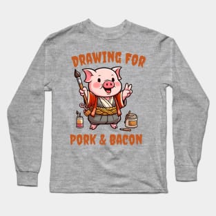 Piggy artist Long Sleeve T-Shirt